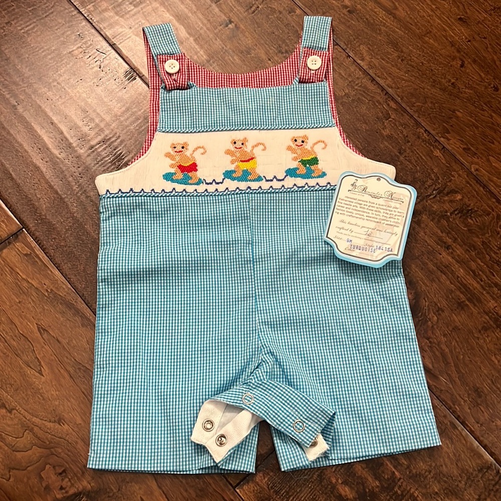 NWT monkey romper!!